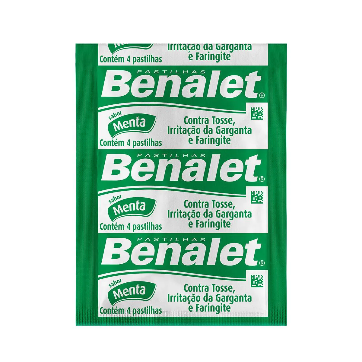 Pastilha Benalet Menta 4 unidades