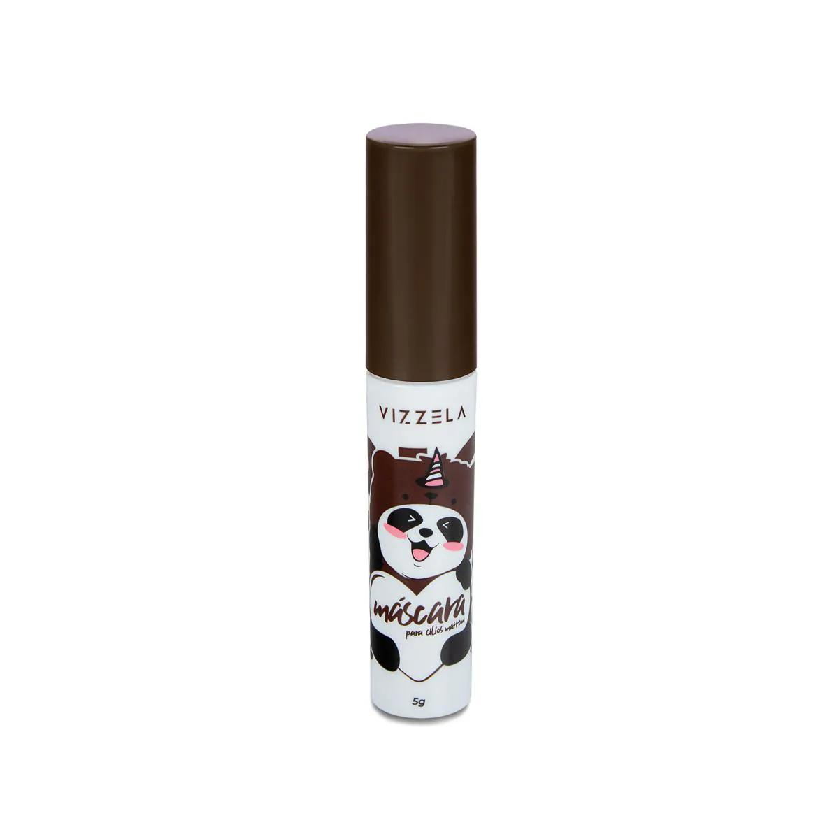 MáSCARA DE CíLIOS BIG NO PANDA BROWN - VIZZELA