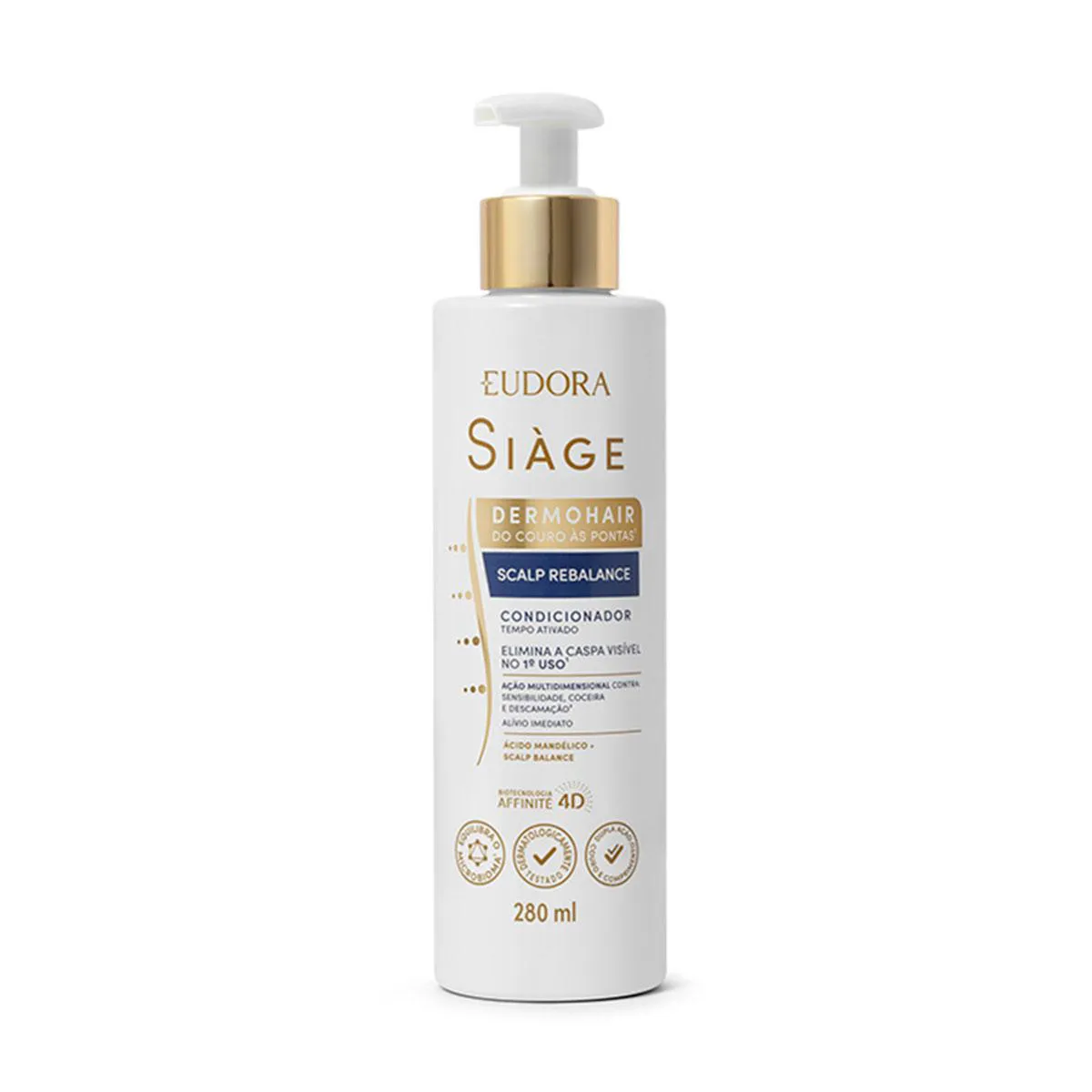 Condicionador Anticaspa Siàge DermoHair Scalp Rebalance 280ml