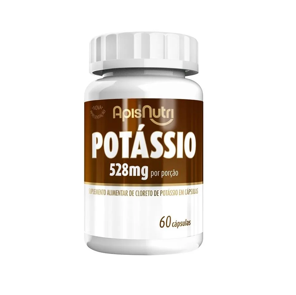 POTáSSIO 528MG (60 CAPS) - PADRãO: ÚNICO