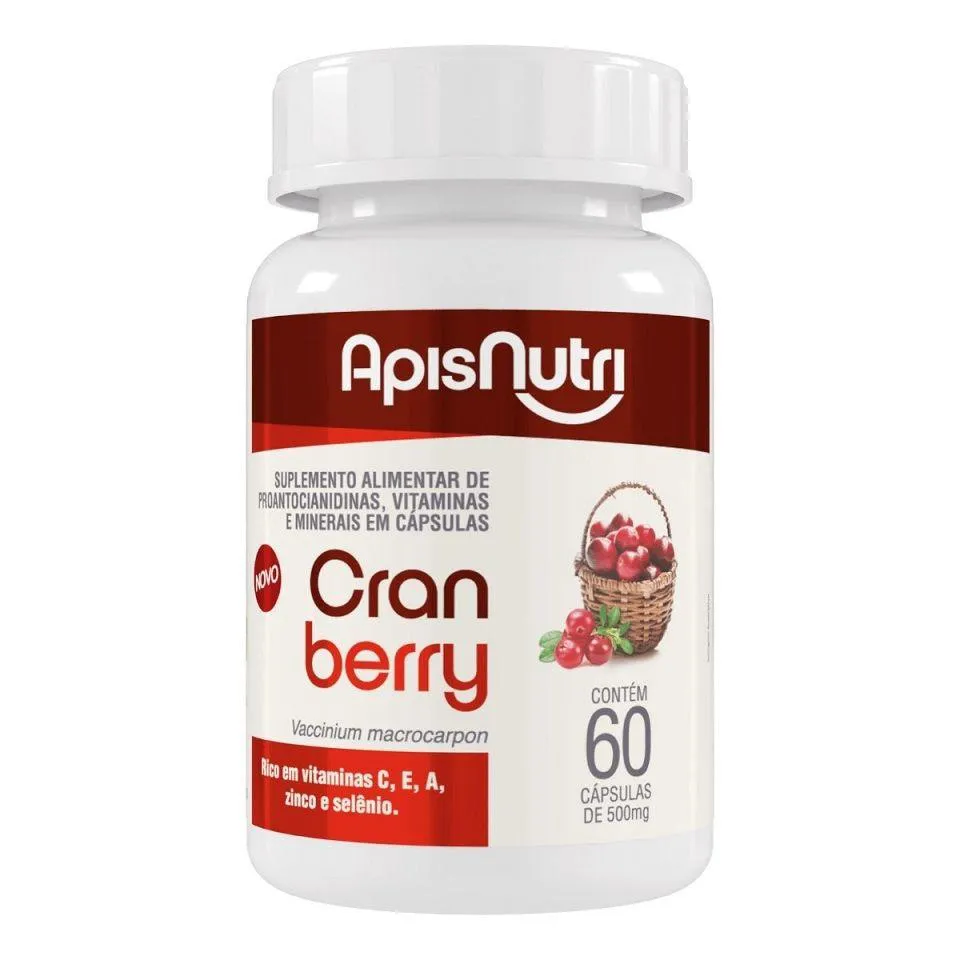 CRANBERRY 500MG (60 CAPS) - PADRãO: ÚNICO