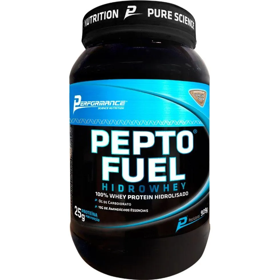 PEPTO FUEL HIDROWHEY (909G) - SABOR: COOKIES AND CREAM