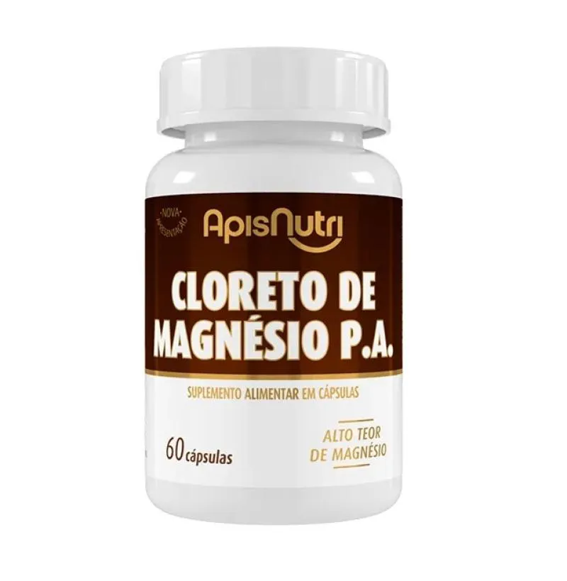 CLORETO DE MAGNéSIO - 600MG (60 CAPS) - PADRãO: ÚNICO