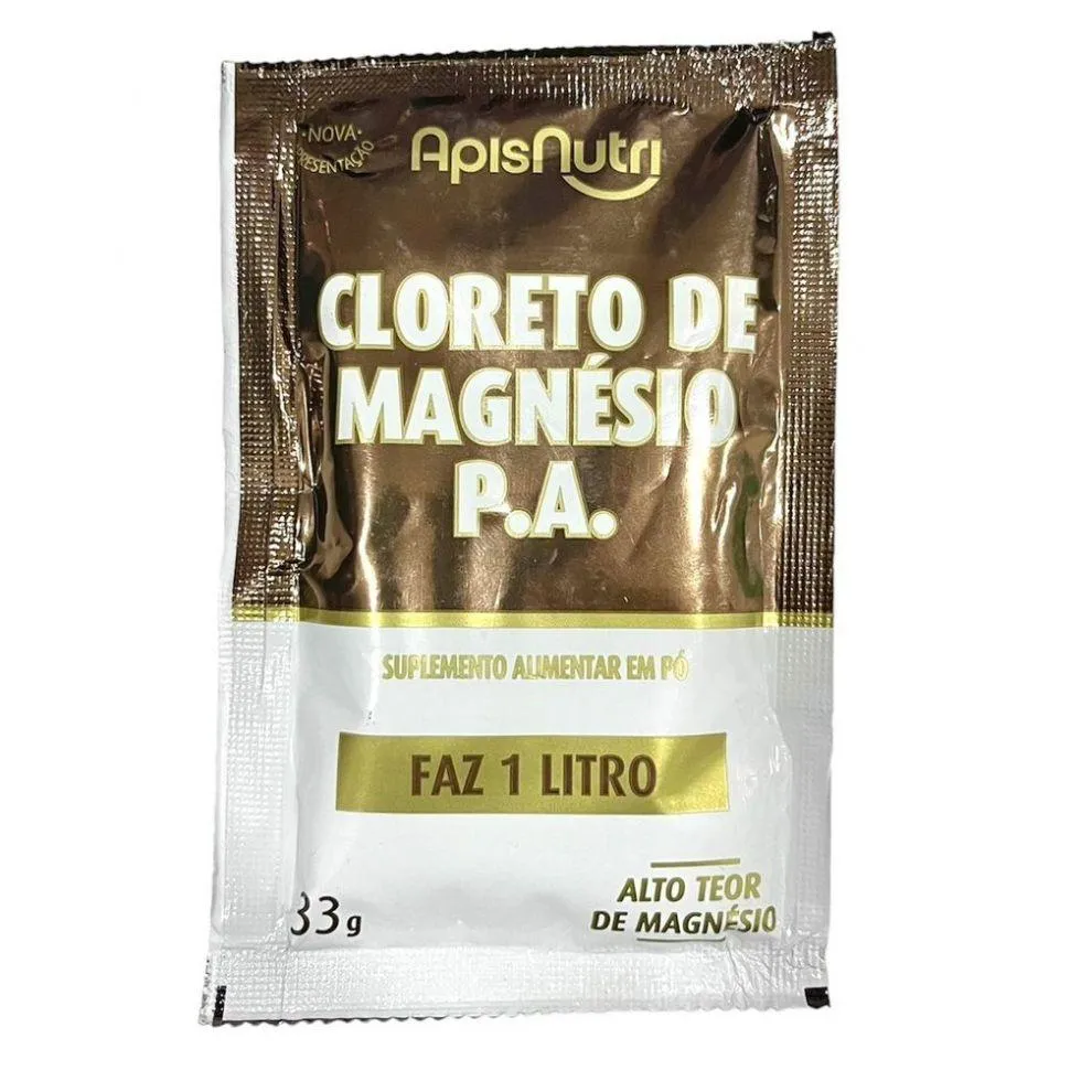 CLORETO DE MAGNéSIO SACHê (33G) - PADRãO: ÚNICO