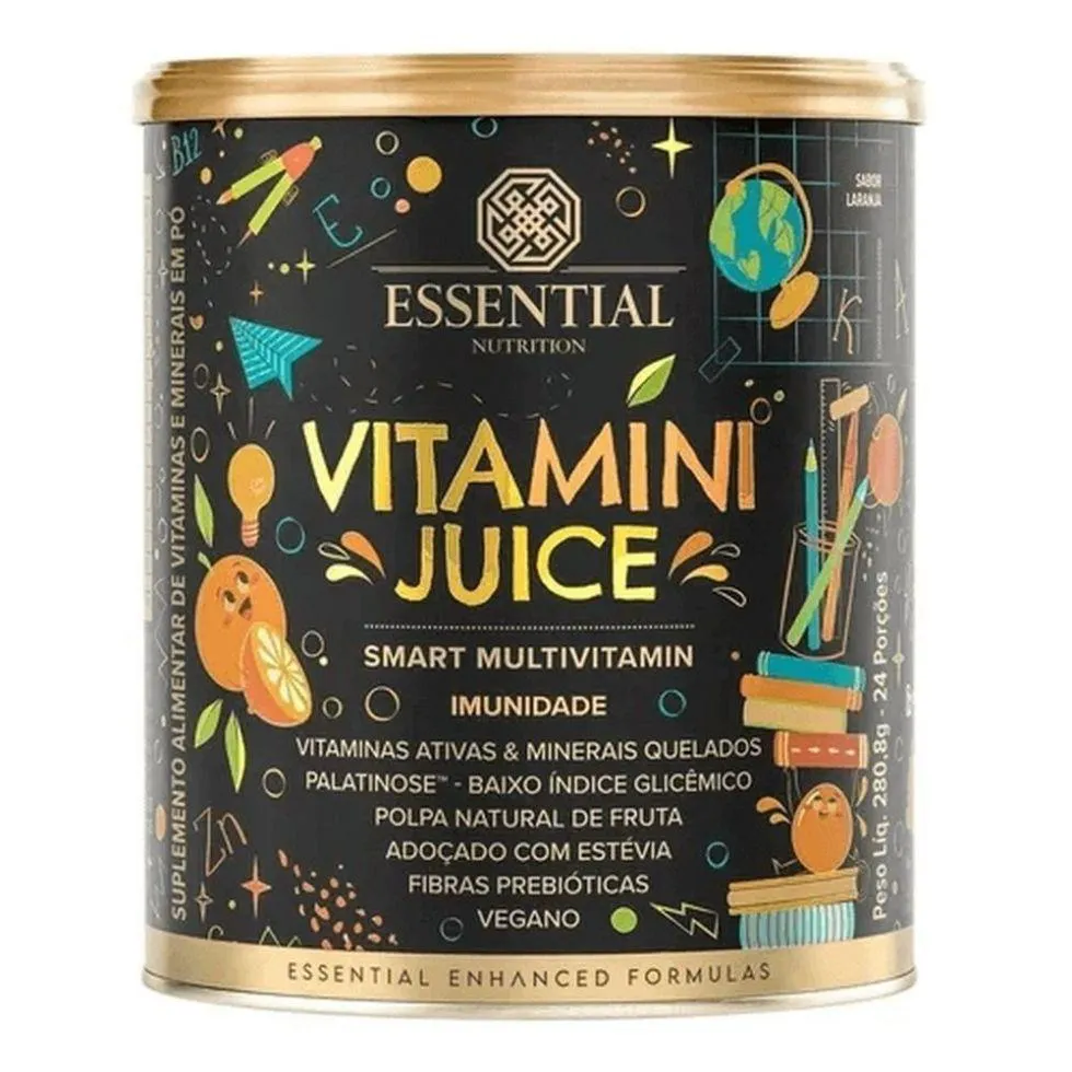 VITAMINI JUICE LATA (280,8G/24DS) - SABOR: LARANJA