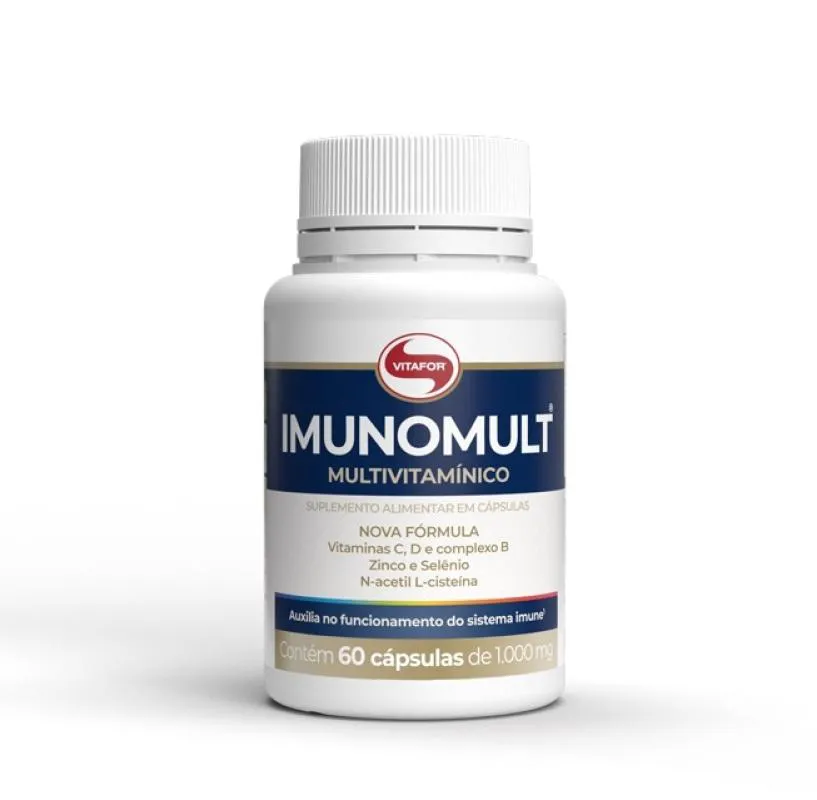 IMUNOMULT MULTIVITAMíNICO 1000MG (60 CAPS) - PADRãO: ÚNICO
