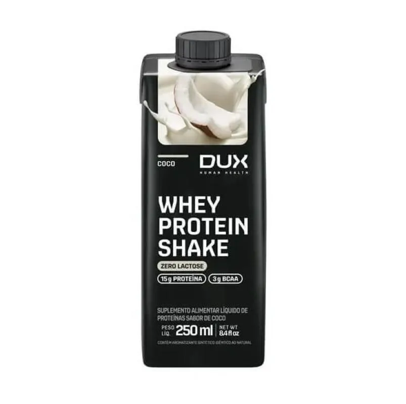 WHEY PROTEIN SHAKE (250ML) - SABOR: COCO