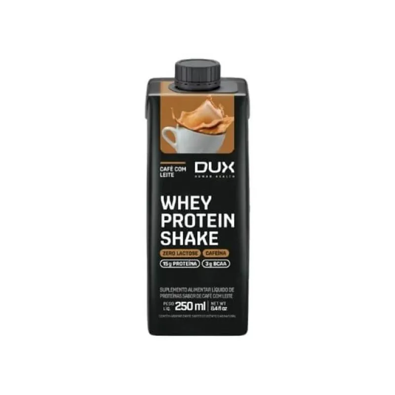 WHEY PROTEIN SHAKE (250ML) - SABOR: CAFé COM LEITE