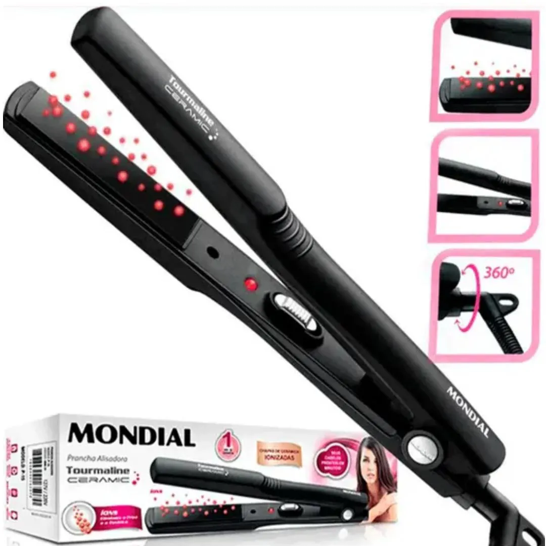 MONDIAL PRANCHA ALISADORA TOURMALINE CERAMIC P-15 - BIVOLT