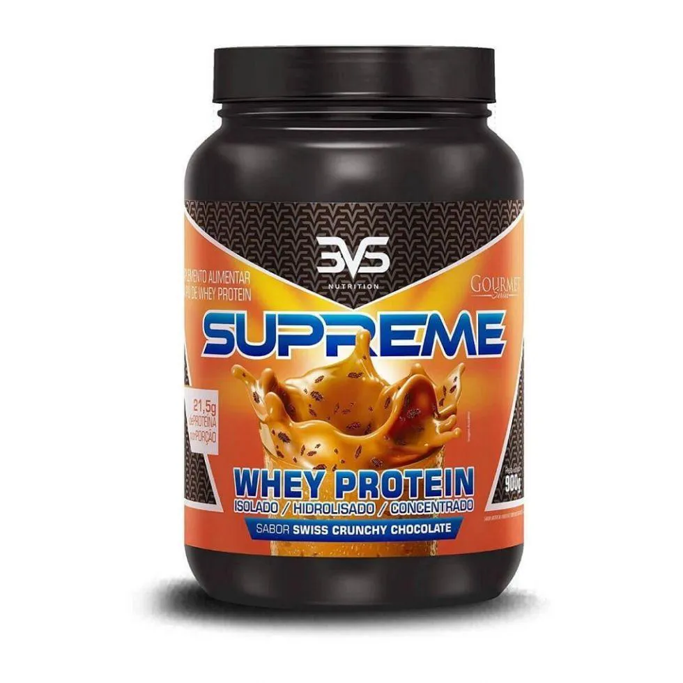 WHEY SUPREME (900G) - SABOR: SWISS CRUNCH
