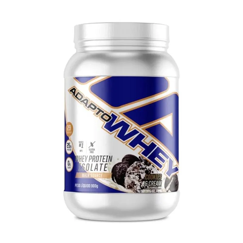 ADAPTO WHEY (900G) - SABOR: COOKIES E CREAM.