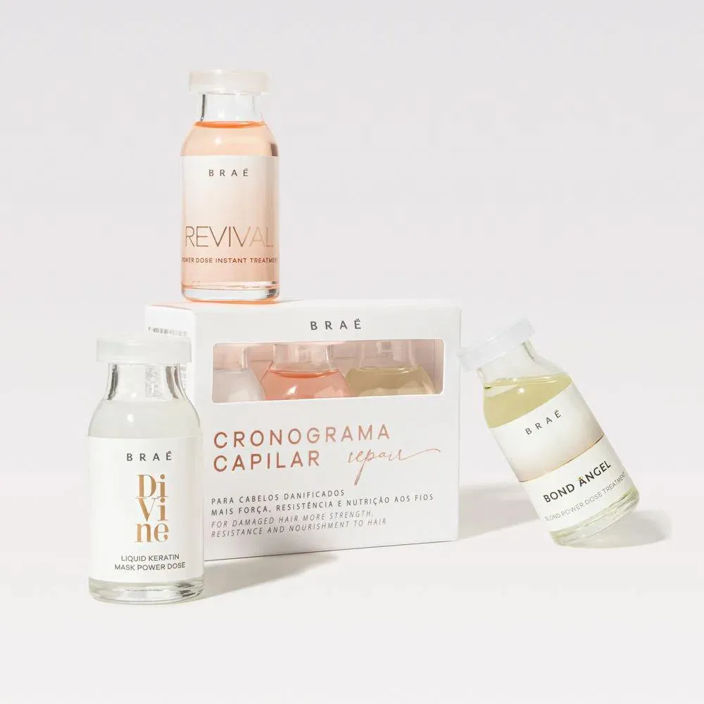 BRAé POWER DOSE AMPOLA CRONOGRAMA TRIO REPAIR