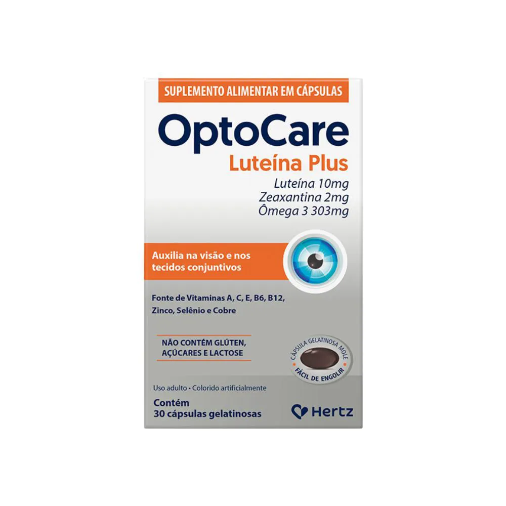 OPTOCARE LUITEíNA PLUS COM 30 CáPSULAS - KLEY HERTZ