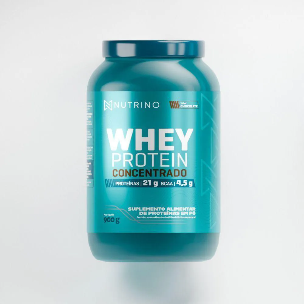 WHEY PROTEIN CONCENTRADO 900G SABOR:CHOCOLATE