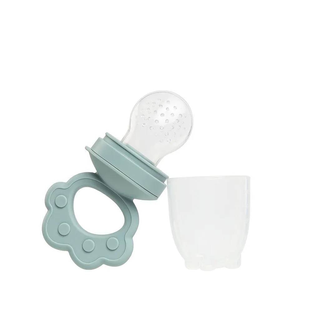 ALIMENTADOR DE SILICONE 3 BICOS AZUL - INFANTI