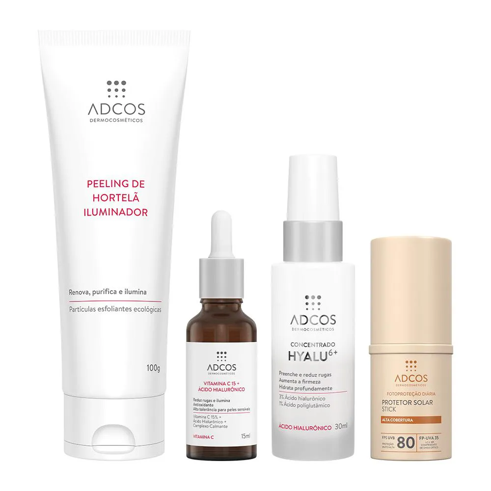 KIT GLOW NATURAL PARA PELE SECA Bronze