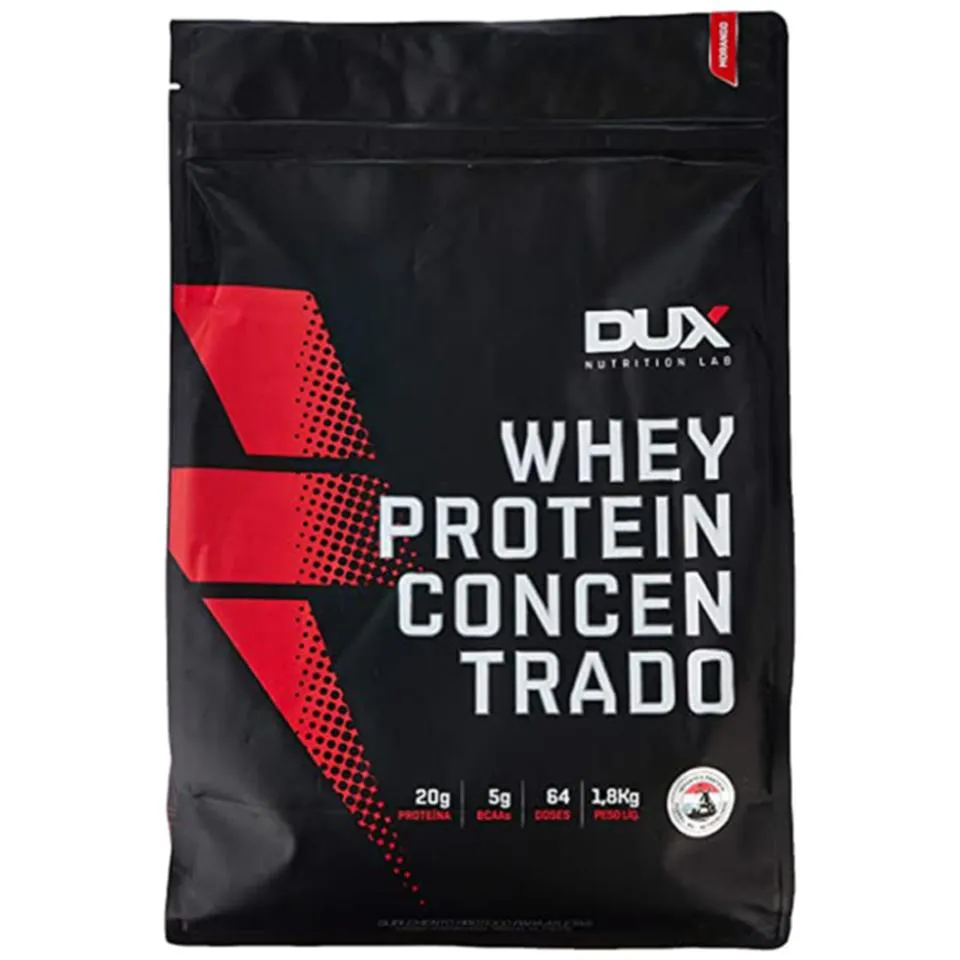 WHEY PROTEIN CONCENTRADO DUX 1.8KG - MORANGO