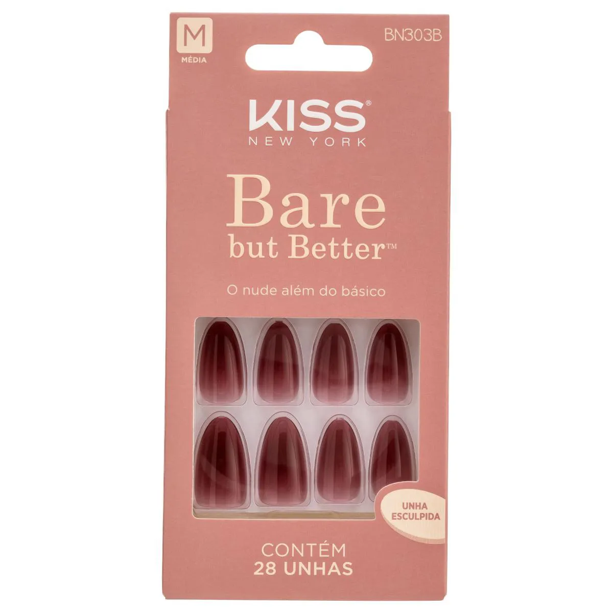 UNHA POSTIçA SEM COLA BARE BUT BETTER  CHEMISTRY - KISS NEW YORK