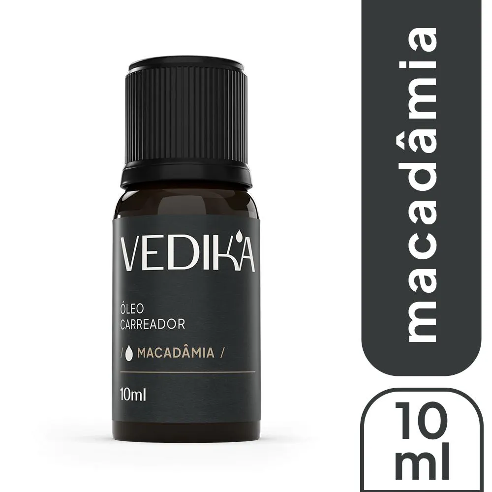 ÓLEO ESSENCIAL CARREADOR VEDIKA MACADâMIA - 10ML