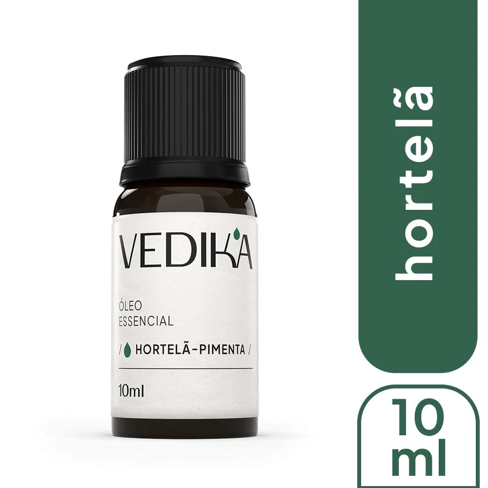 ÓLEO ESSENCIAL VEDIKA HORTELã PIMENTA/MENTA PIPERITA - 10ML