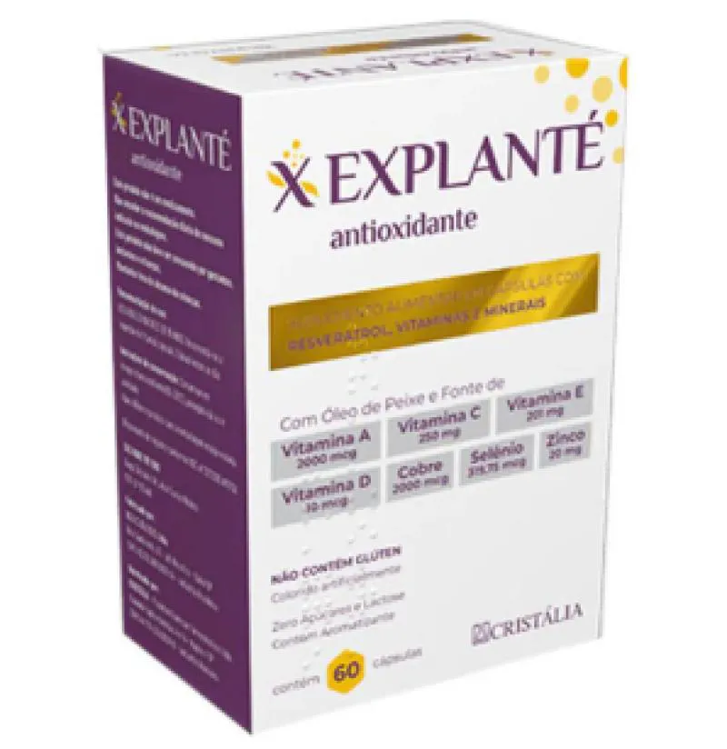EXPLANTE ANTIOXIDANTE C/ 60 CÁPSULA