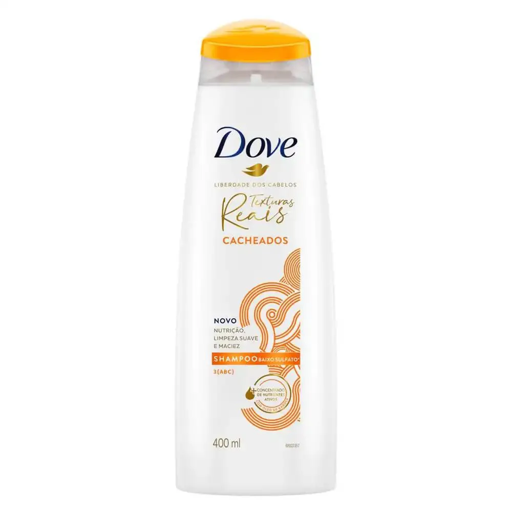 SHAMPOO CACHEADO TEXTURAS REAIS DOVE 400ML