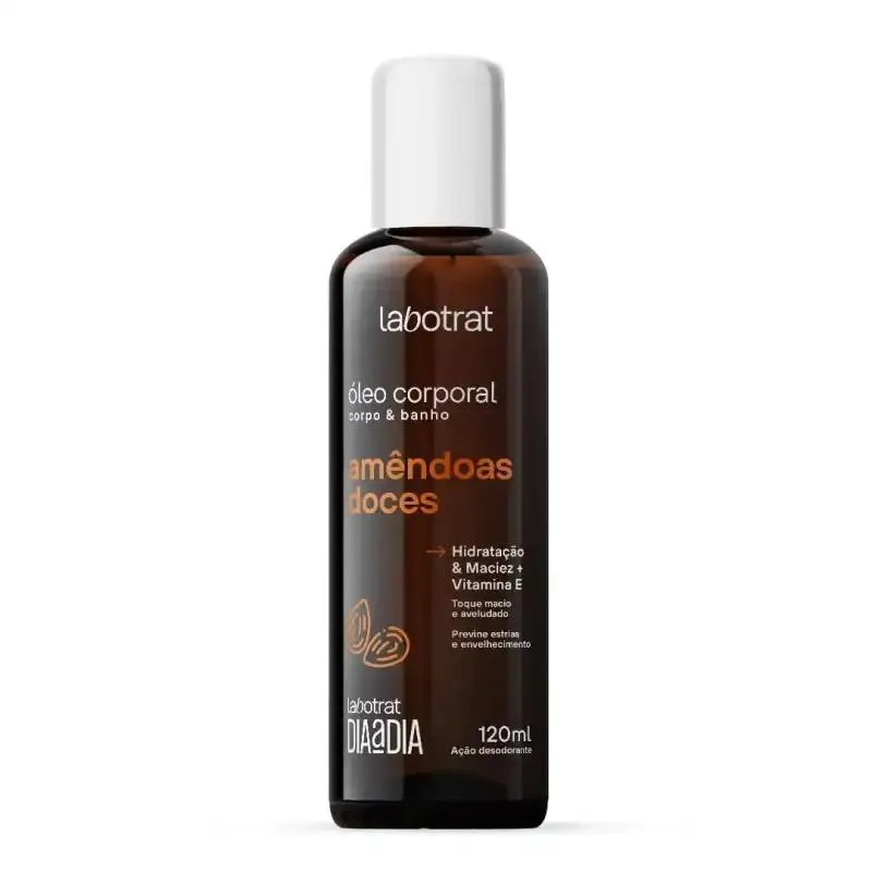 ÓLEO AMêNDOAS DOCES LABOTRAT 120ML