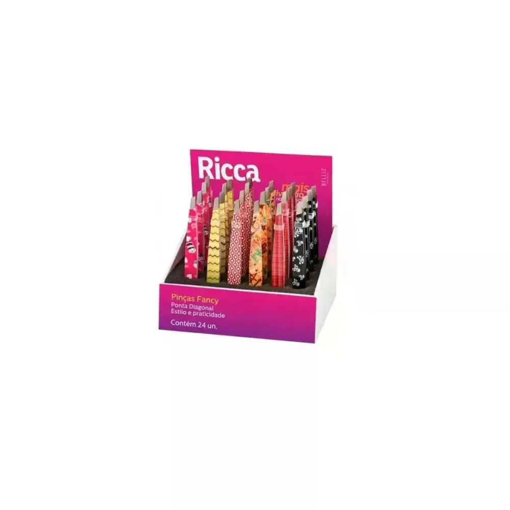 PINçA DEPILATóRIA FANCY RICCA 1UN