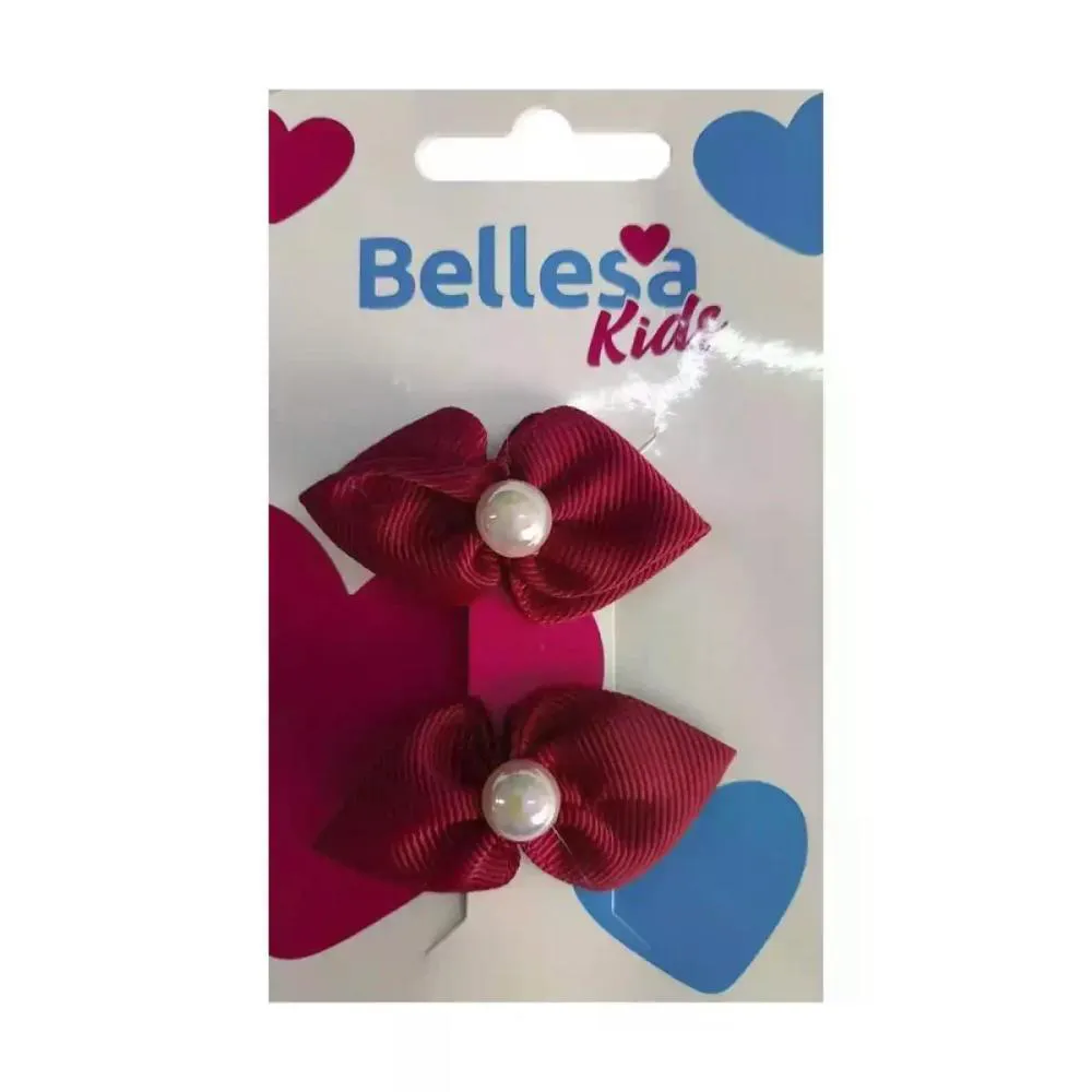 PRESILHA KIDS BICO DE PATO 2 UNIDADES BELLESA