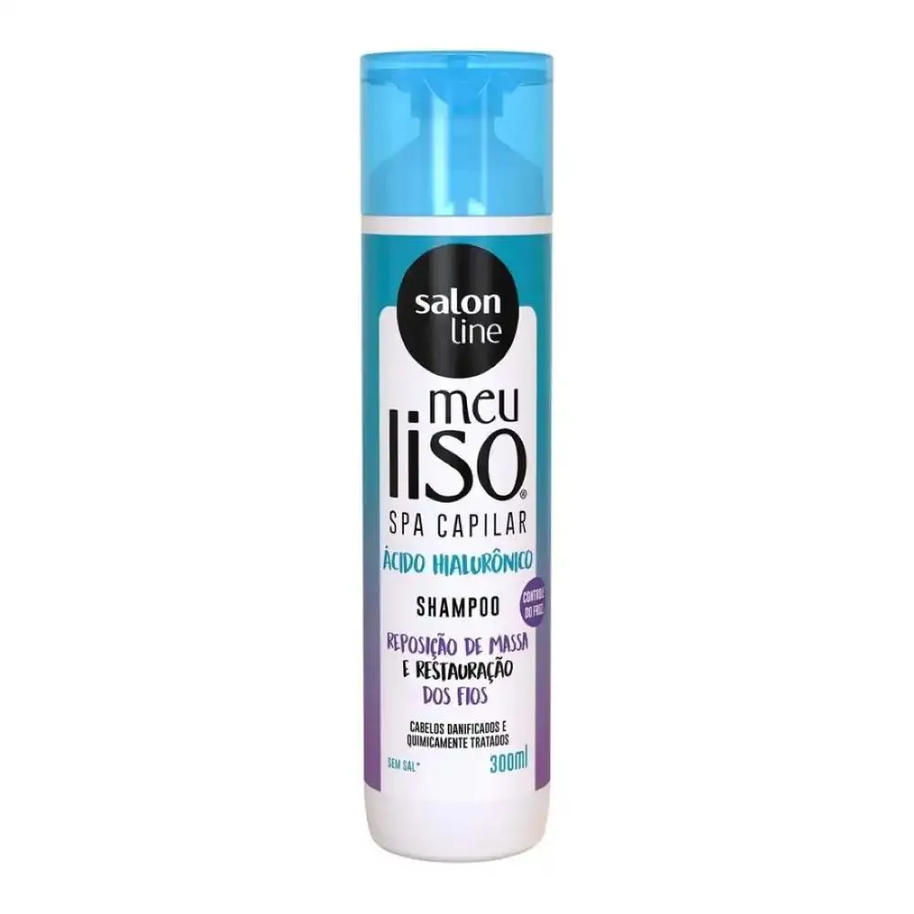 SHAMPOO ÁCIDO HIALURôNICO SALON LINE 300ML