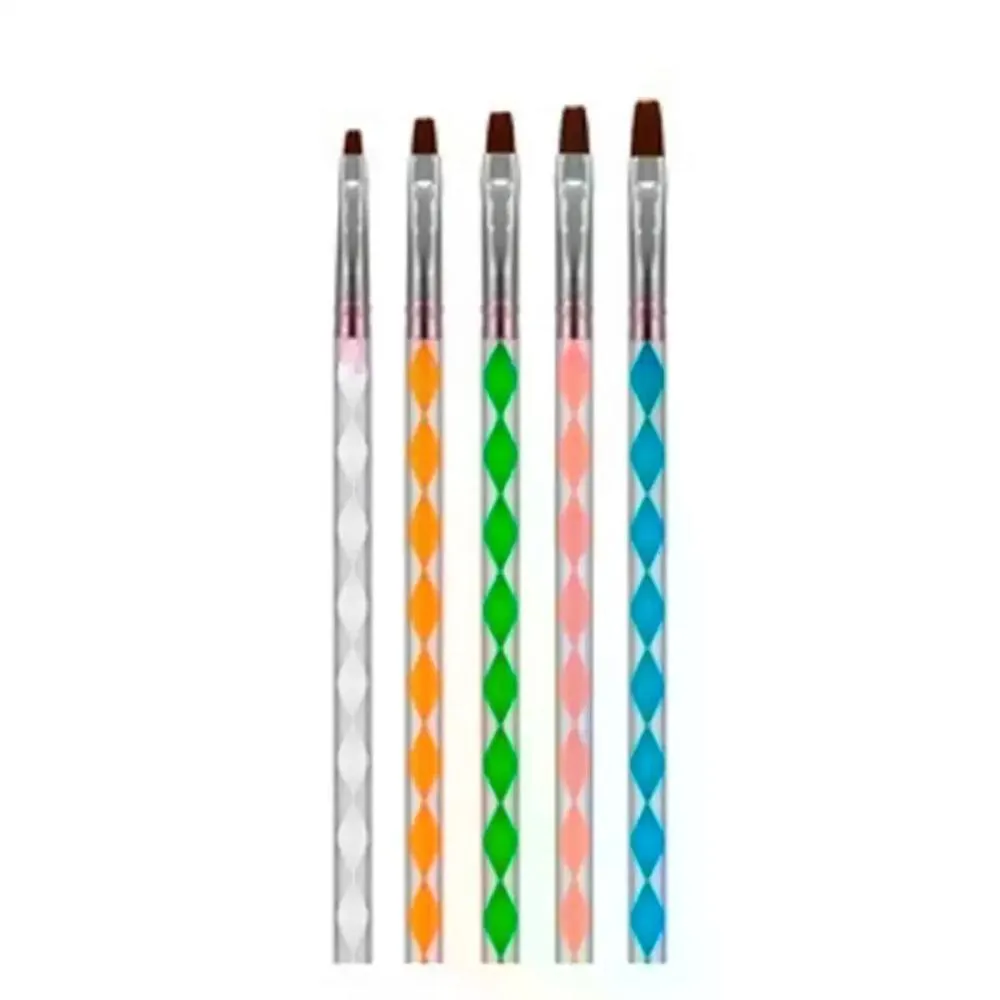 KIT DE PINCEIS 5 UNIDADES P/GEL DEZ