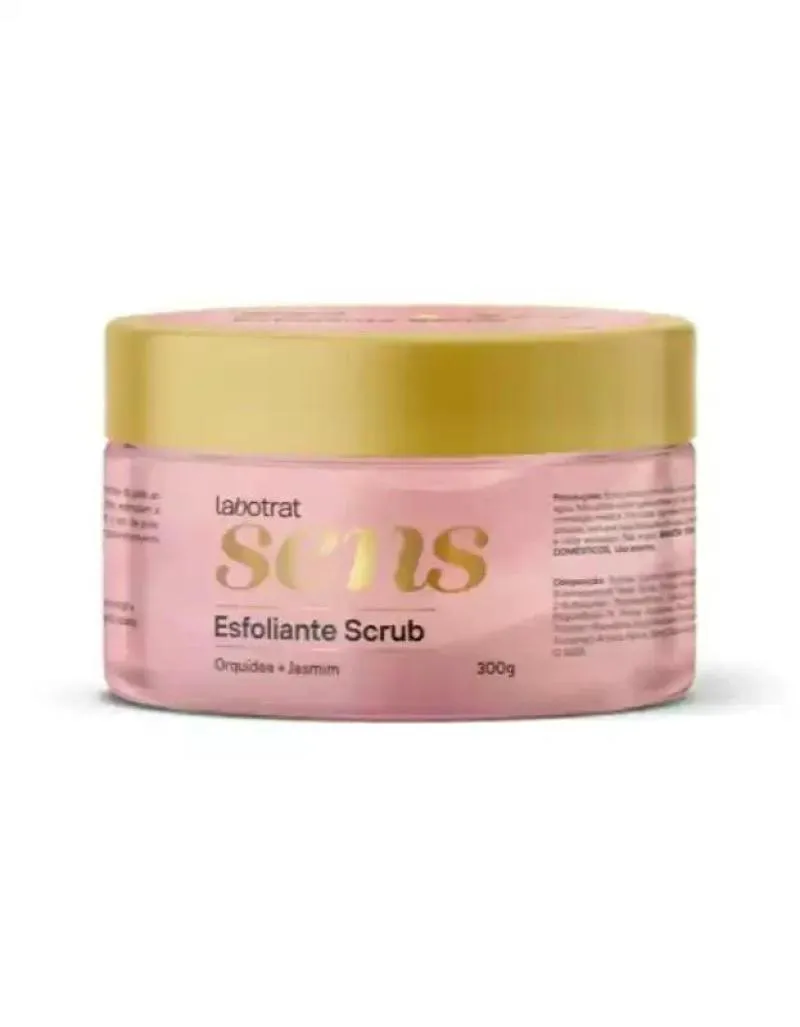 CREME ESFOLIANTE SENS ORQUIDEA&JASMIM LABOTRAT 300G