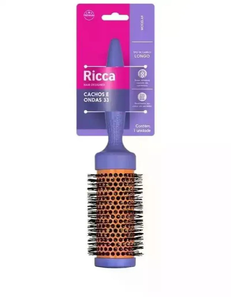 ESCOVA PREMIUM CERAMICA 33 RICCA REF-902