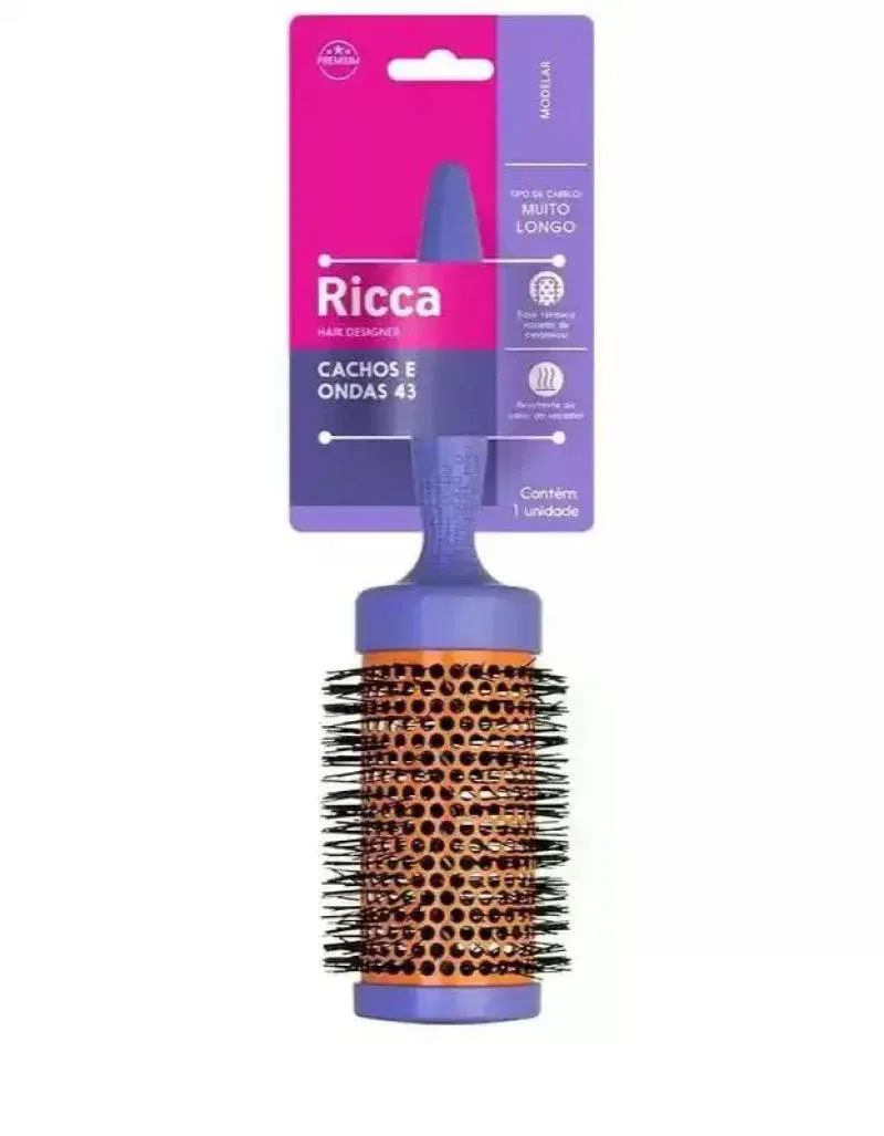 ESCOVA PREMIUM CERAMICA 43 RICCA REF-906
