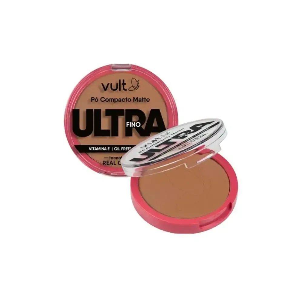 Pó COMPACTO MATTE ULTRA FINO COR V450 VULT 9G