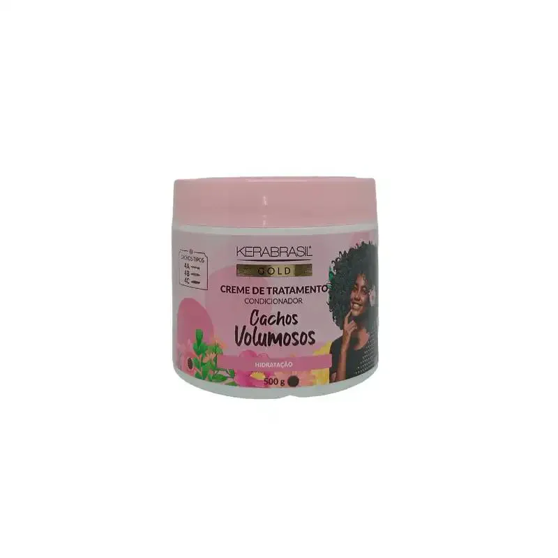 MáSCARA CACHOS VOLUMOSOS KERABRASIL 500G