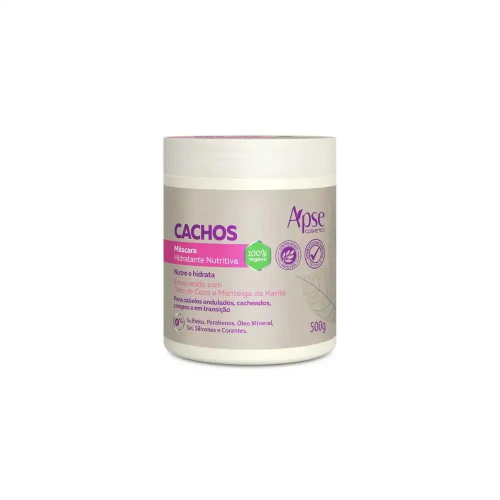 MáSCARA CACHOS HIDRATANTE NUTRITIVA APSE 500G