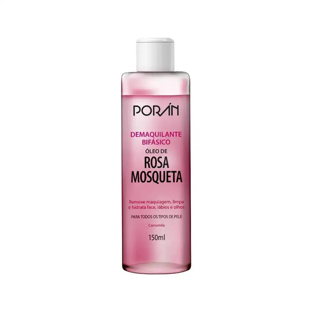 DEMAQUILANTE BIFáSICO ROSA MOSQUETA PORAN 150ML
