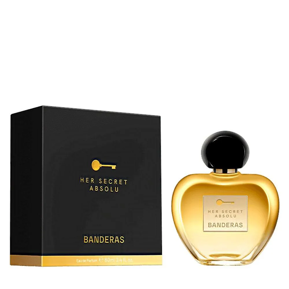 PERFUME FEMININO EAU DE PARFUM BANDERAS HER SECRETS ABSOLU 80ML