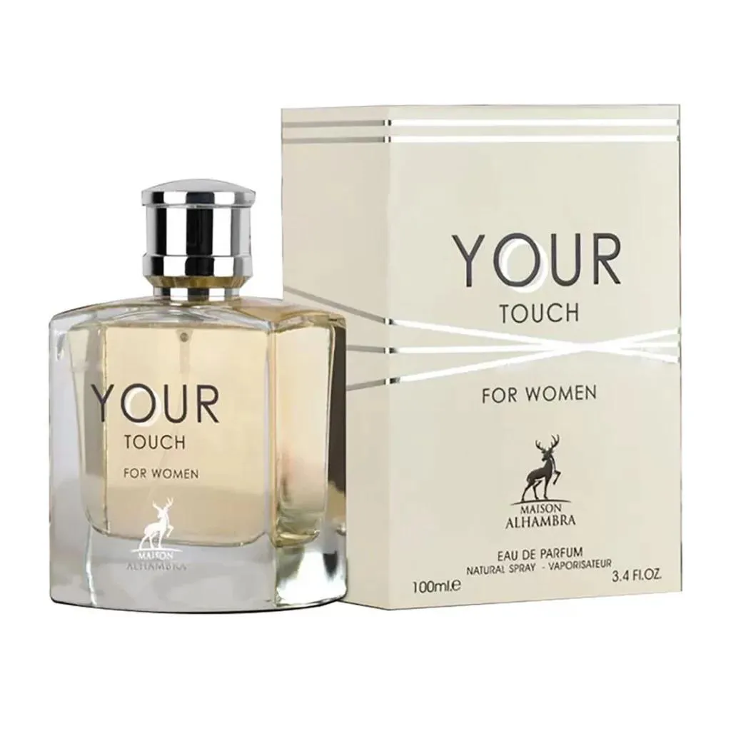 PERFUME FEMININO YOUR TOUCH MAISON ALHAMBRA EAU DE PARFUM 100ML