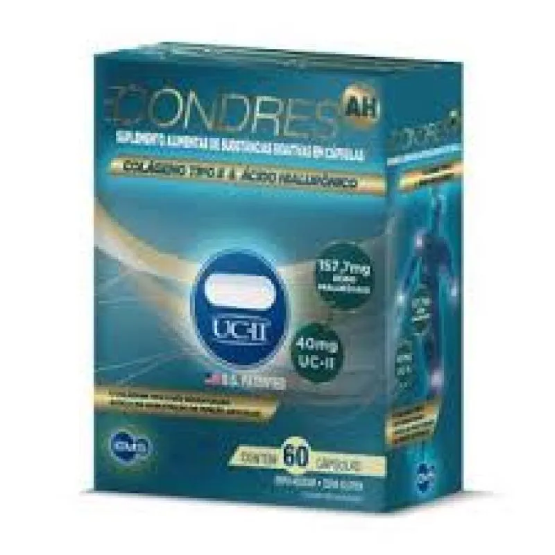 CONDRES AH 60CAPS - COLAGENO II + AC HIALURONICO