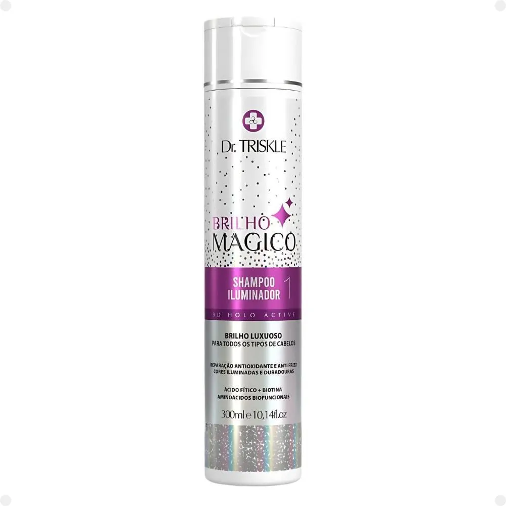 SHAMPOO ILUMINADOR DR TRISKLE BRILHO MáGICO 300ML