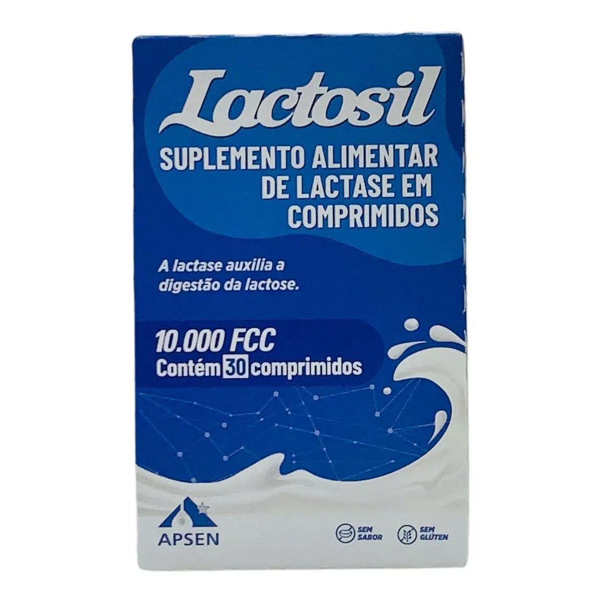 LACTOSIL 10.000 FCC LACTASE DIGESTaO LACTOSE 30 COMPRIMIDOS 1128860 ...