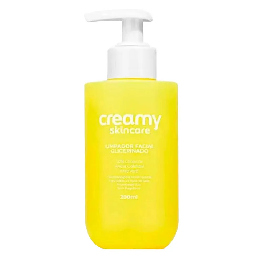CREAMY LIMPADOR FACIAL GLICERINADO - LIMPADOR FACIAL 200ML