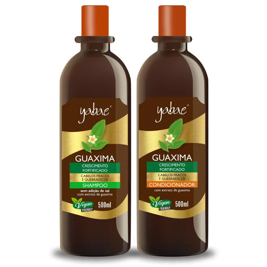 KIT SHAMPOO  E CONDICIONADOR GUAXIMA – SHAMPOO 500ML E CONDICIONADOR 500ML