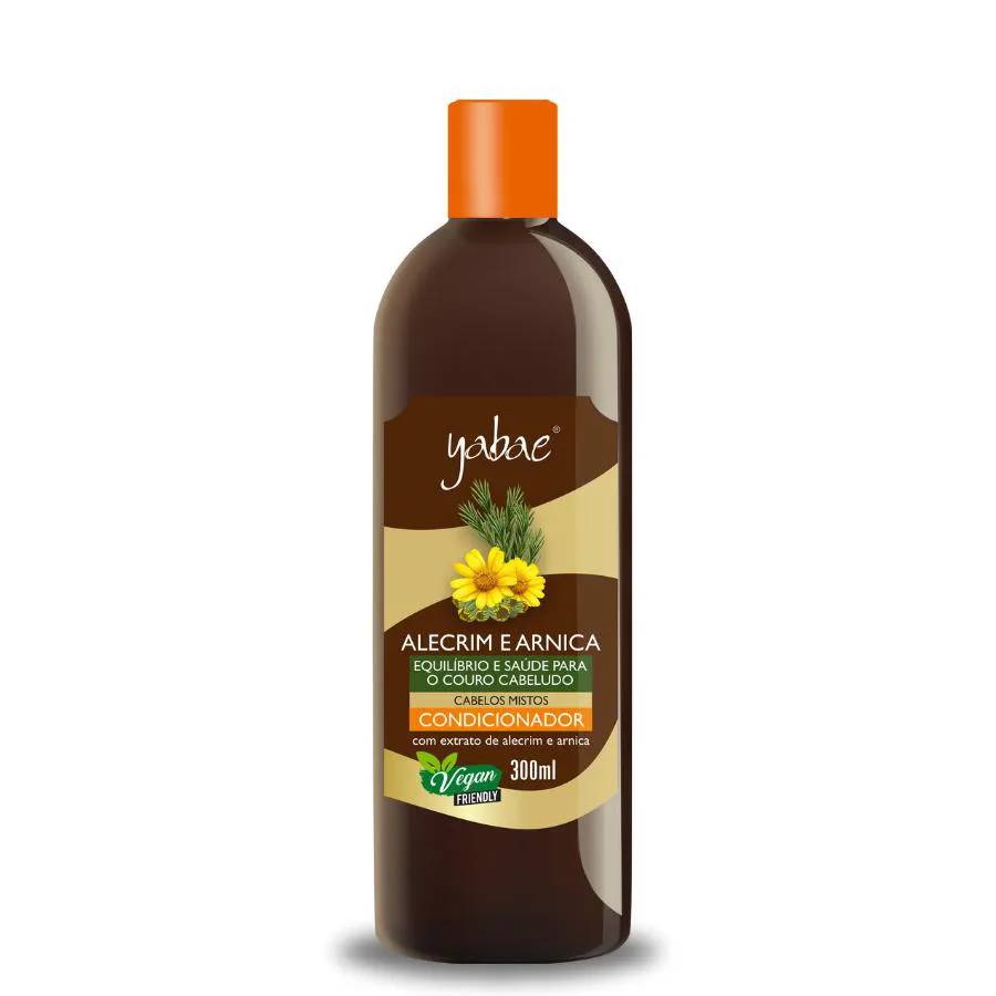 CONDICIONADOR ALECRIM E ARNICA YABAE – VEGANO 300ml