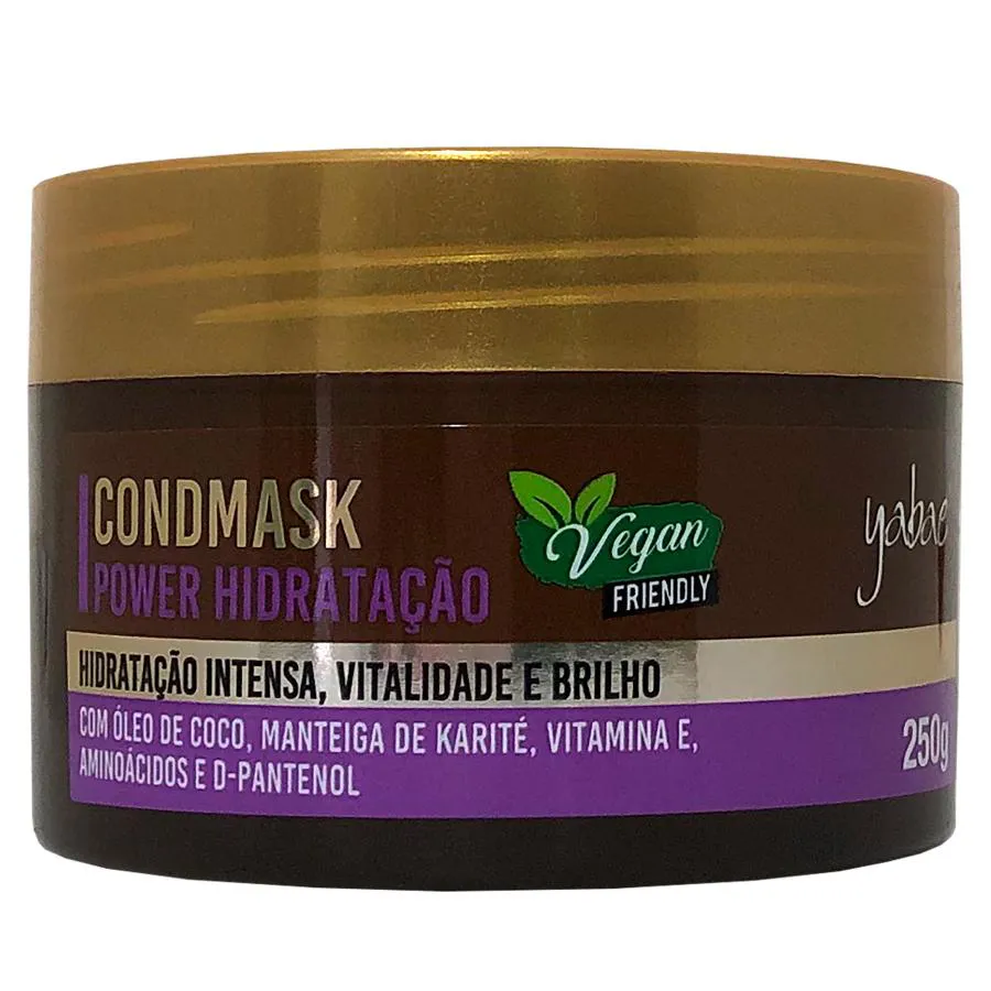 MáSCARA CAPILAR 250G - YABAE Power Hidratação