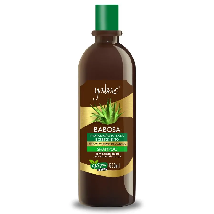SHAMPOO BABOSA YABAE - VEGANO 500ml