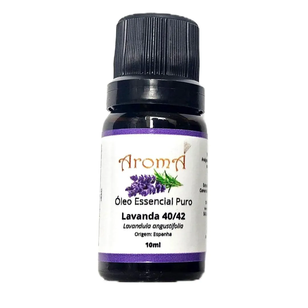 ÓLEO ESSENCIAL DE LAVANDA 40/42 AROMá 10 ML