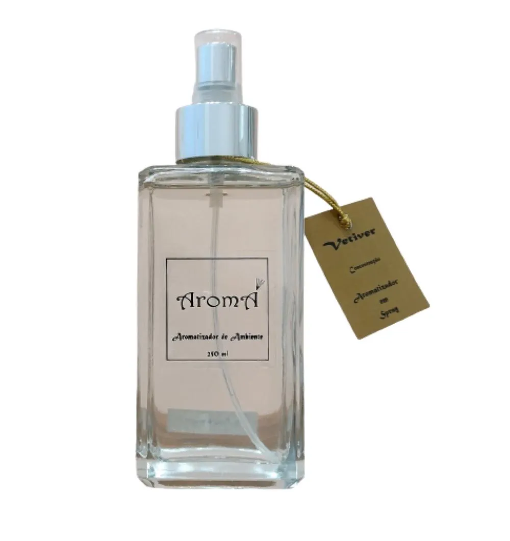 AROMATIZADOR DE AMBIENTE SPRAY VETIVER AROMá 250 ML